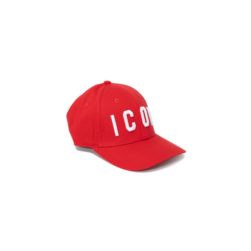 Red Cotton Hats & Cap Icon