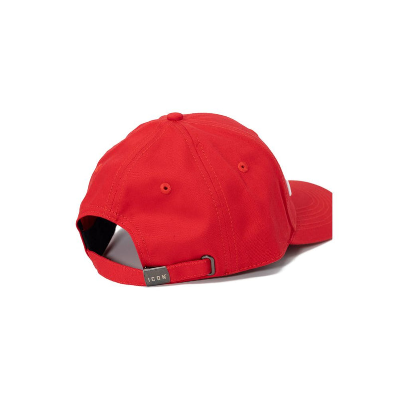 Red Cotton Hats & Cap Icon