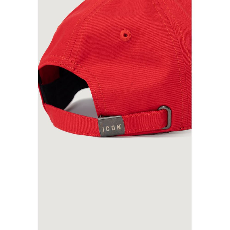 Red Cotton Hats & Cap Icon