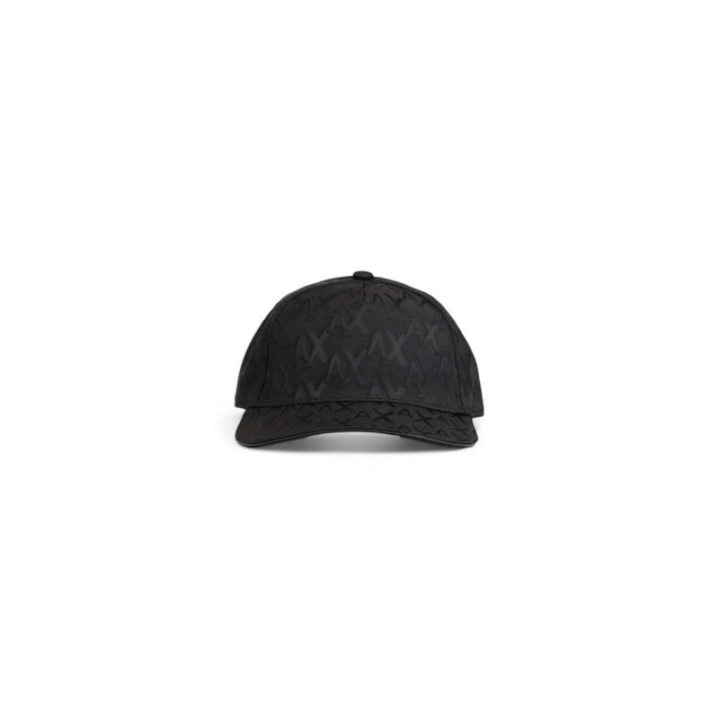 Black Polyester Hats & Cap Armani Exchange