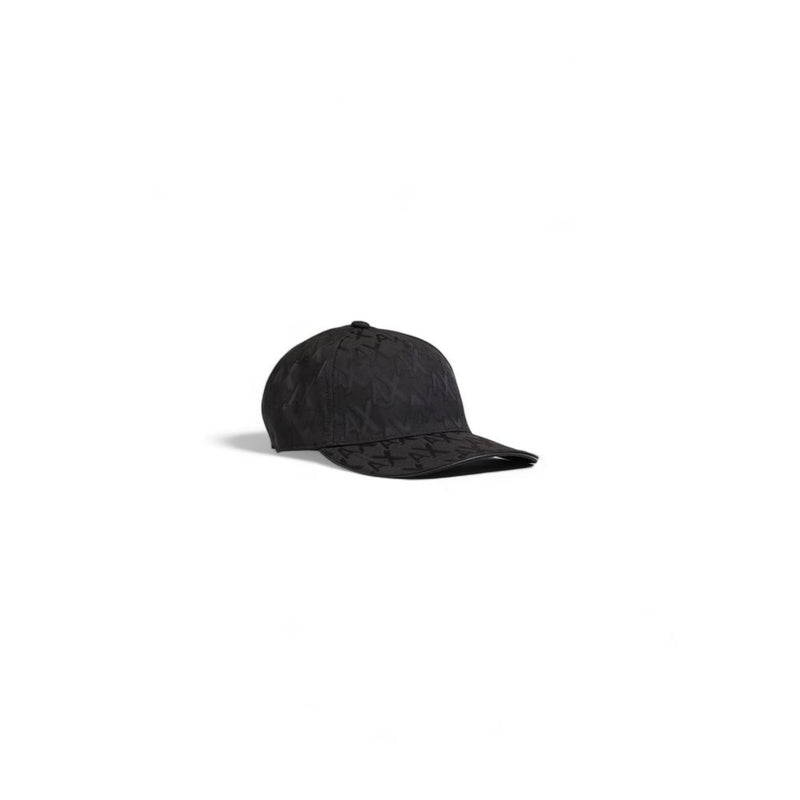 Black Polyester Hats & Cap Armani Exchange