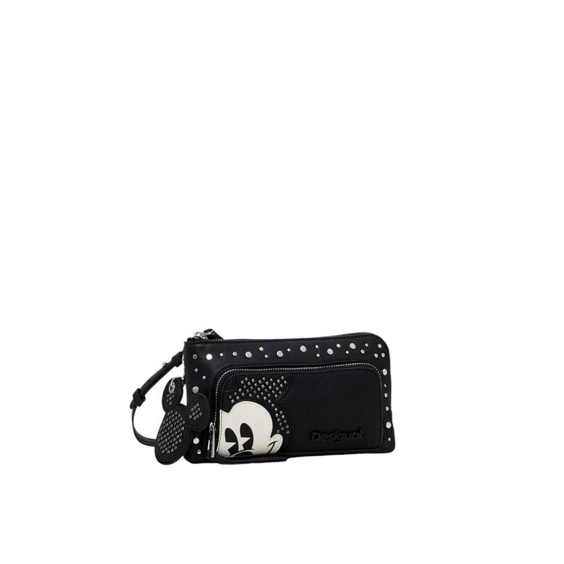 Black Polyethylene Leather Accessory Desigual