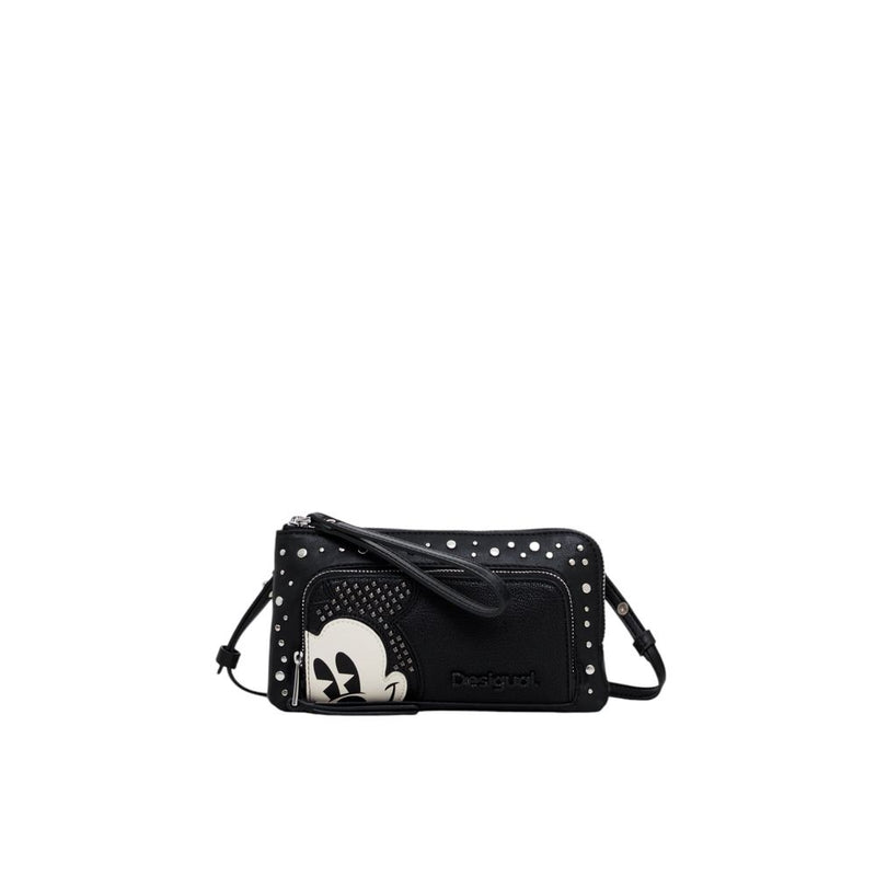 Black Polyethylene Leather Accessory Desigual