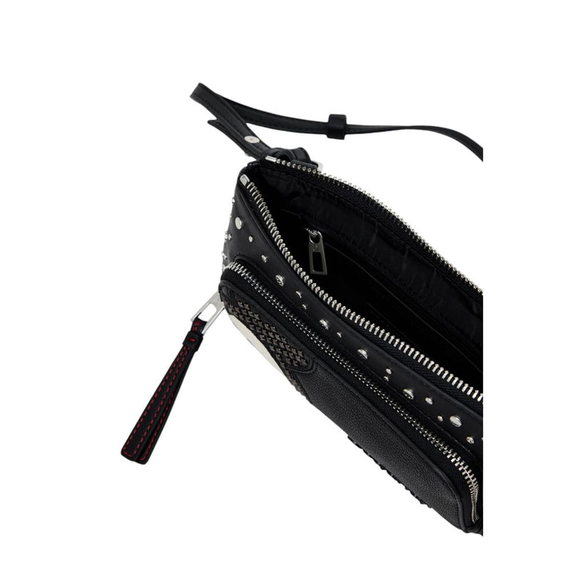 Black Polyethylene Leather Accessory Desigual