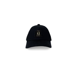 Black Cotton Hats & Cap Armani Exchange