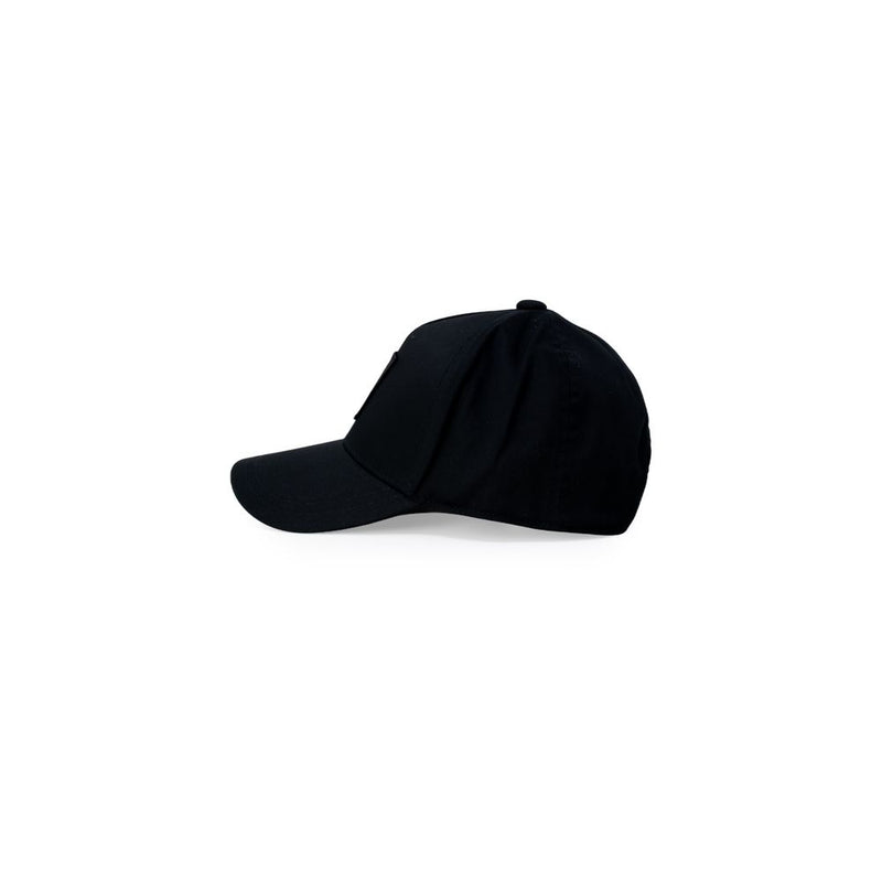 Black Cotton Hats & Cap Armani Exchange