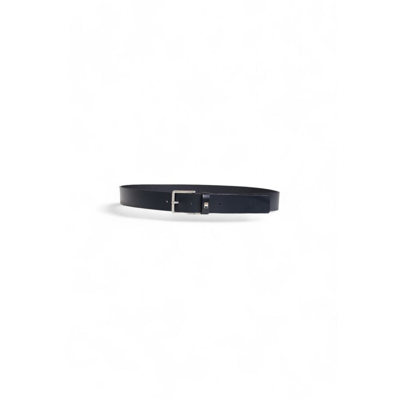 Blue Leather Belt Hugo Boss