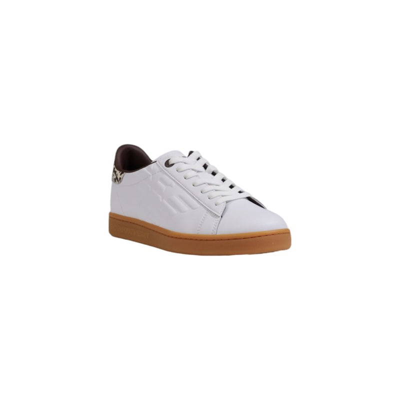 Beige Leather Sneaker EA7 Emporio Armani