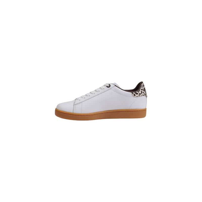 Beige Leather Sneaker EA7 Emporio Armani