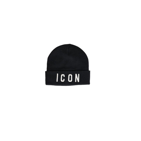 Black Acrylic Hats & Cap Icon