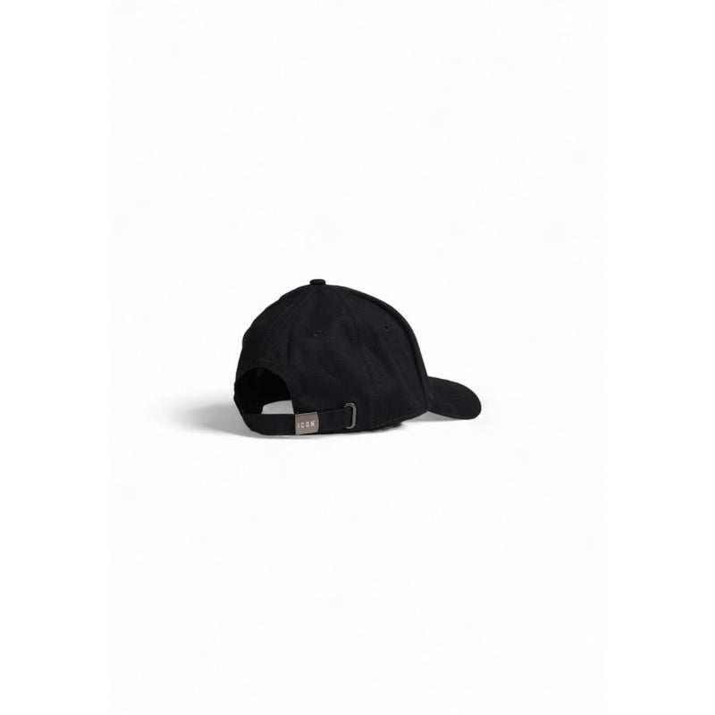 Black Cotton Hats & Cap Icon