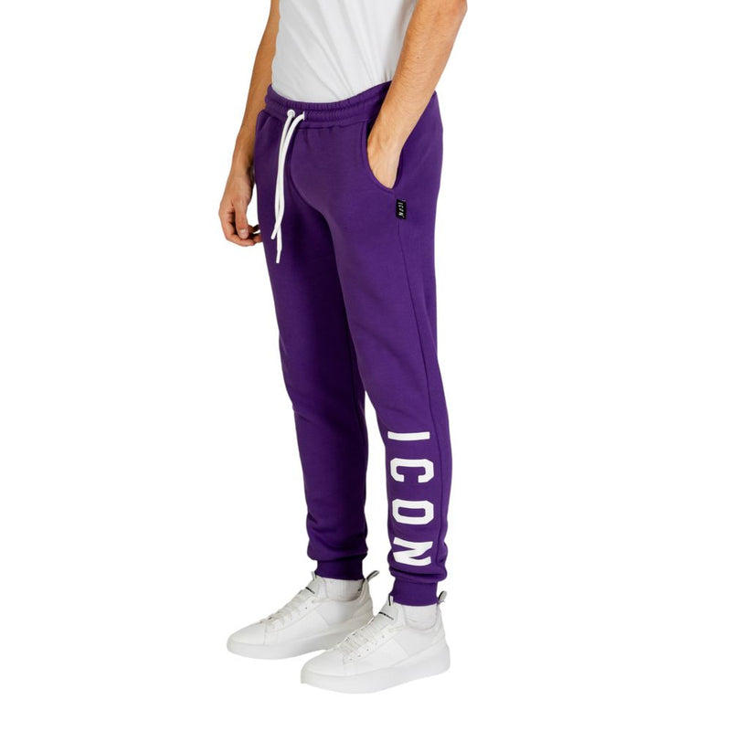 Purple Cotton Jeans & Pant Icon