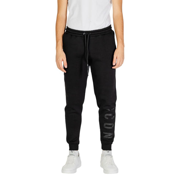 Black Cotton Jeans & Pant Icon