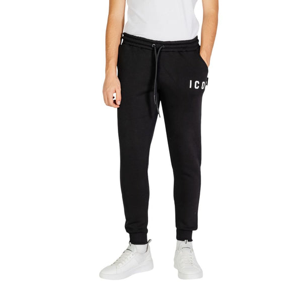 Black And White Cotton Jeans & Pant Icon