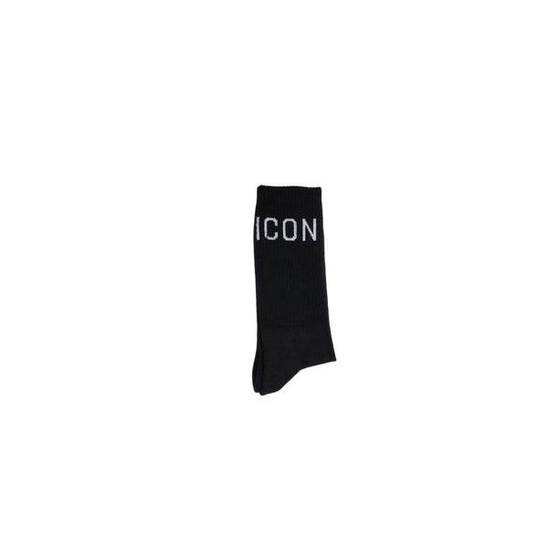 Black Cotton Sock Icon