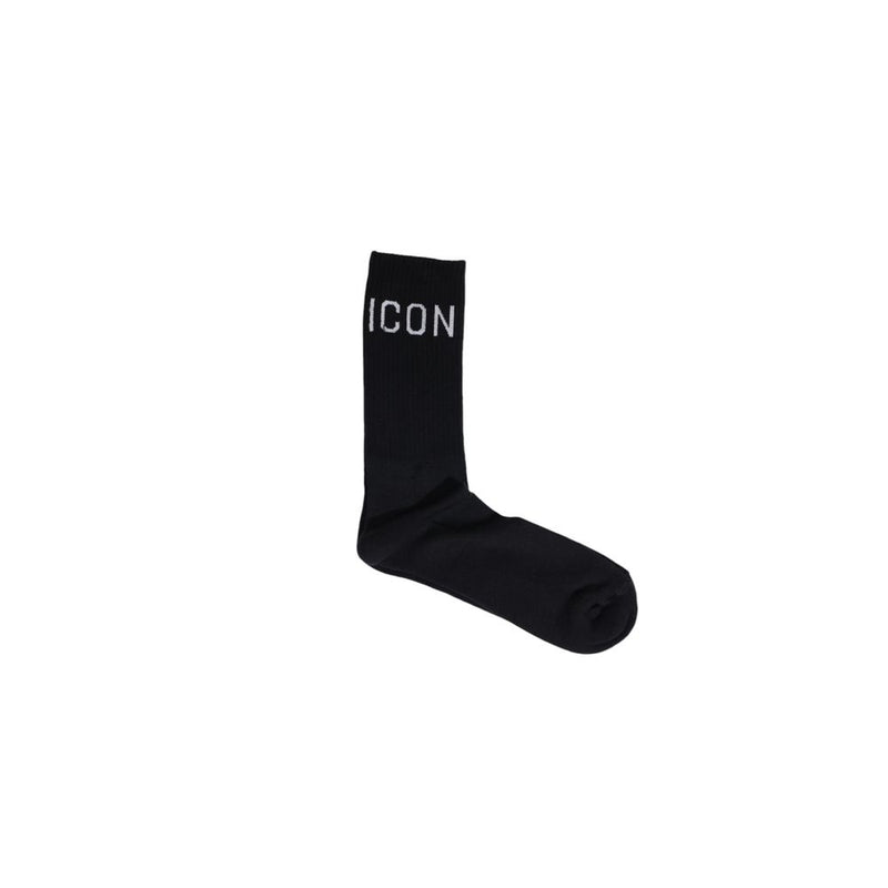 Black Cotton Sock Icon