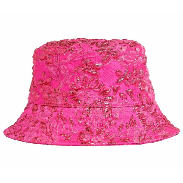 Fuchsia Polyester Hat Valentino Garavani