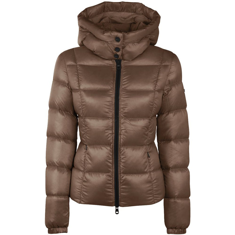 Brown Nylon Jackets & Coat Refrigiwear