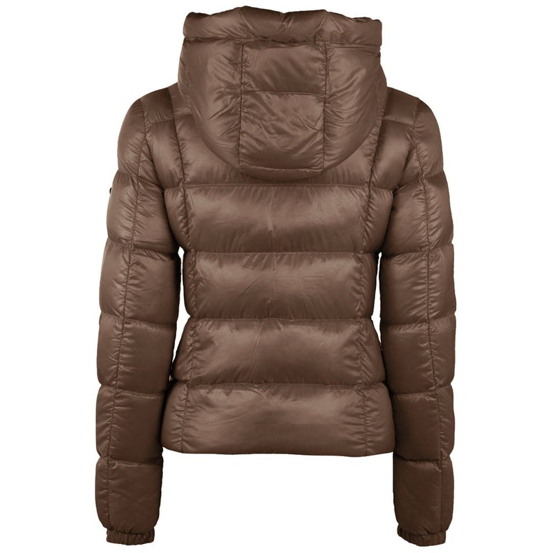 Brown Nylon Jackets & Coat Refrigiwear