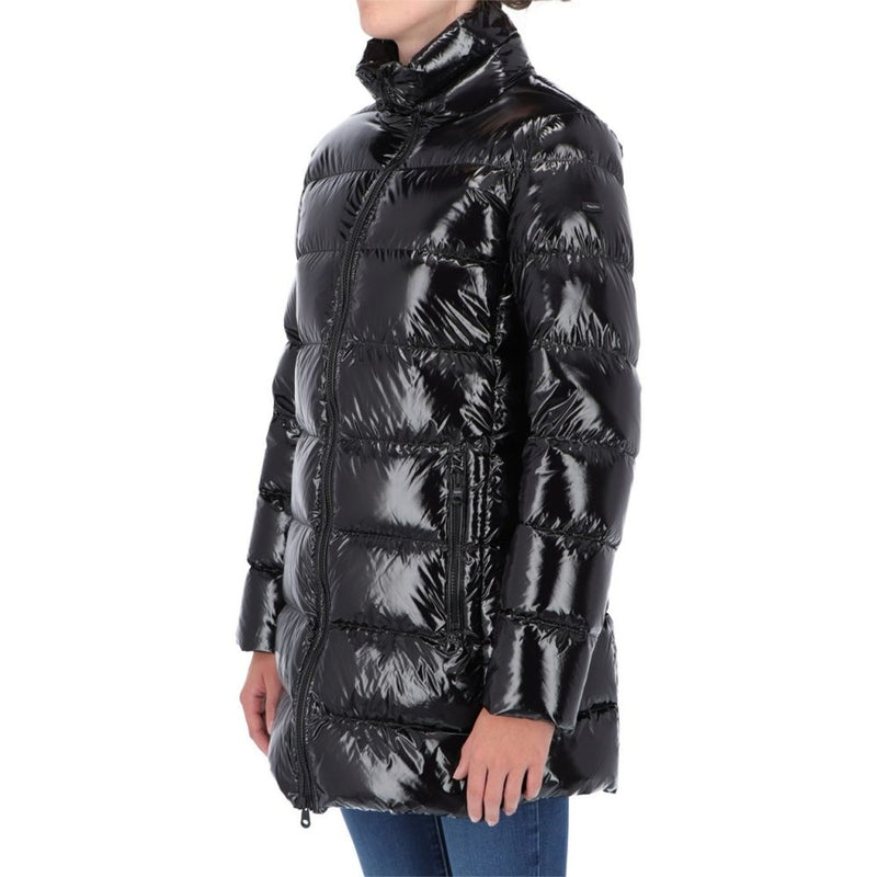 Black Polyester Jackets & Coat Refrigiwear