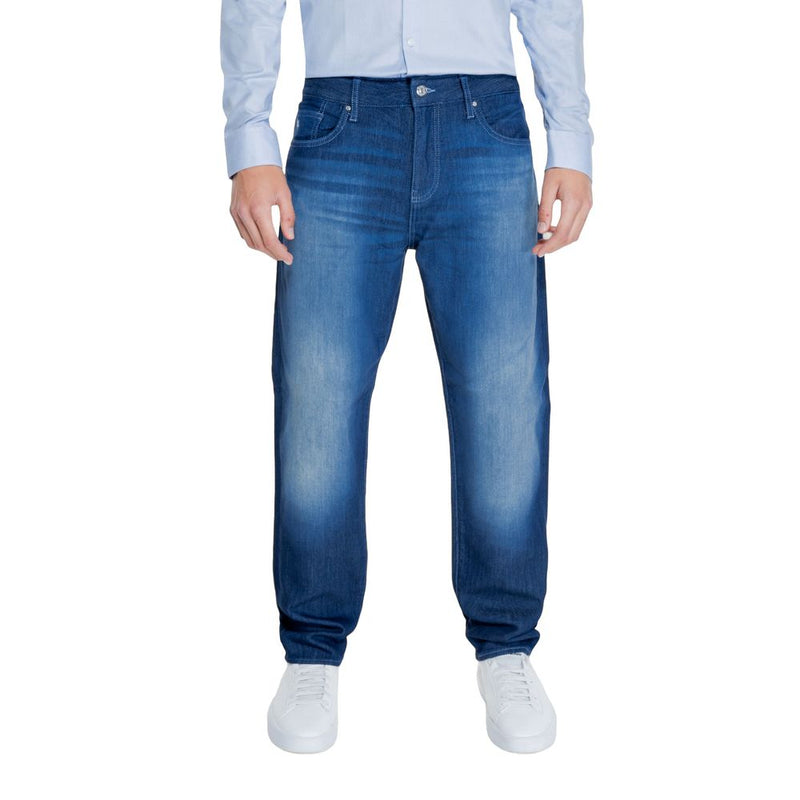 Blue Cotton Jeans & Pant Armani Exchange