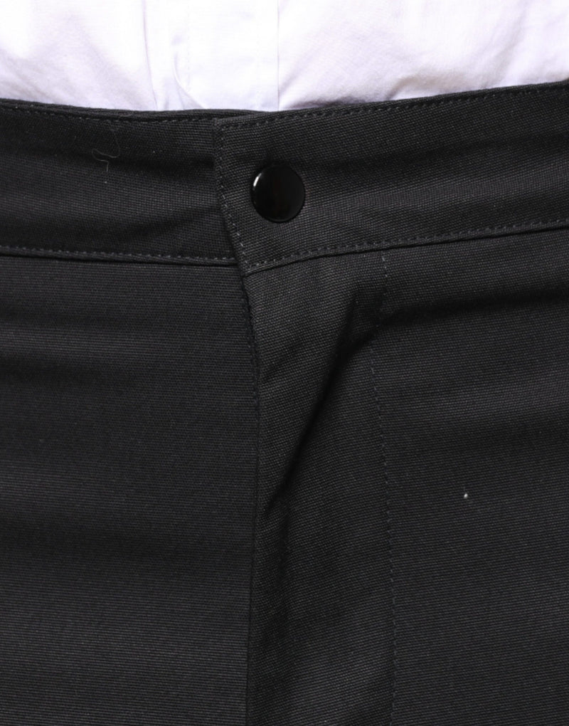 Multicolor Stripe Skinny Cotton Pants Dolce & Gabbana