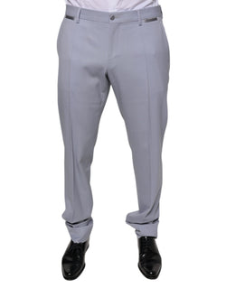 Light Gray Wool Formal Dress Pants Dolce & Gabbana