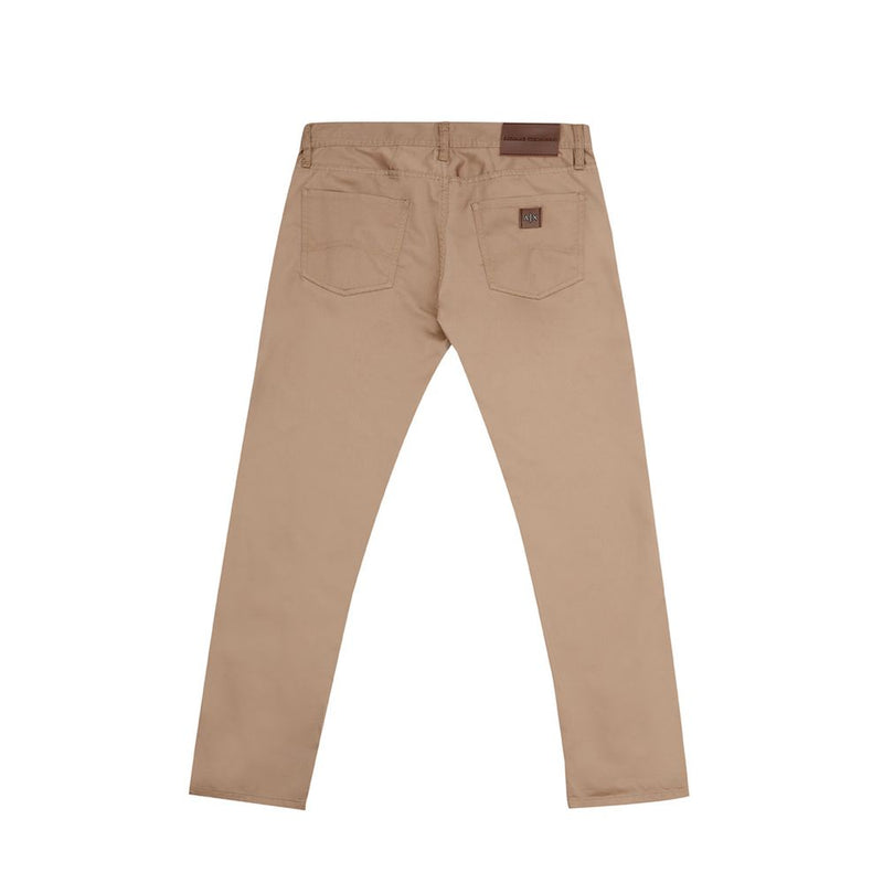 Brown Cotton Jeans & Pant Armani Exchange