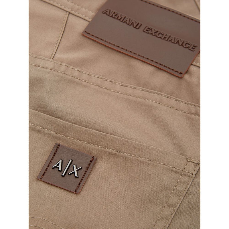 Brown Cotton Jeans & Pant Armani Exchange