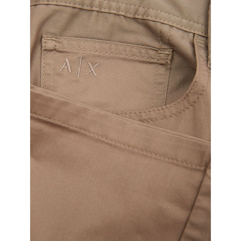 Brown Cotton Jeans & Pant Armani Exchange