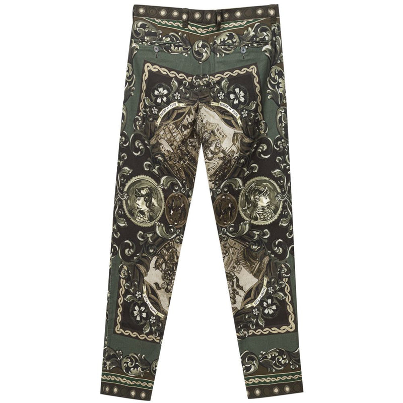 Green Cotton Jeans & Pant Dolce & Gabbana