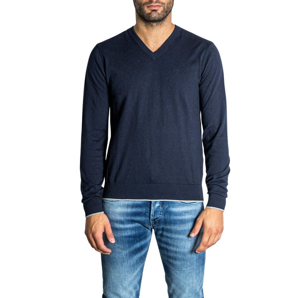 Blue Cotton T-Shirt Armani Exchange
