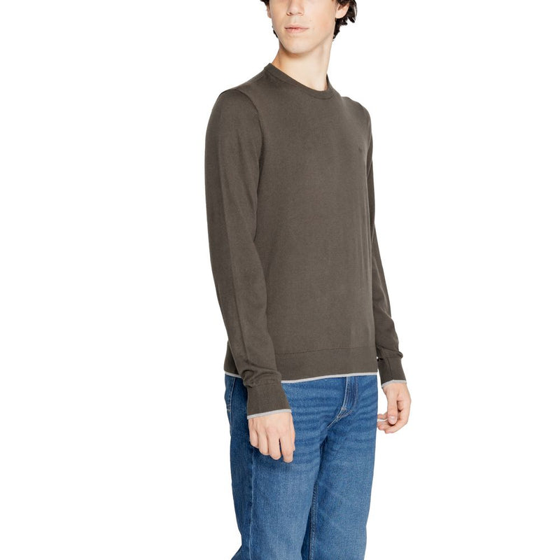 Green Cotton T-Shirt Armani Exchange