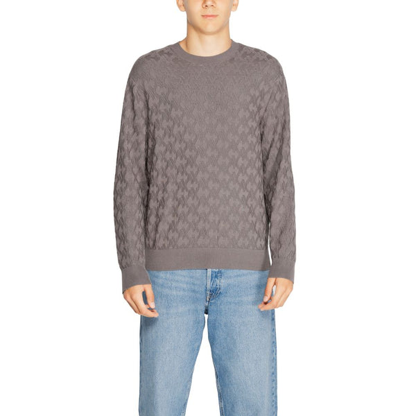 Gray Viscose T-Shirt Armani Exchange