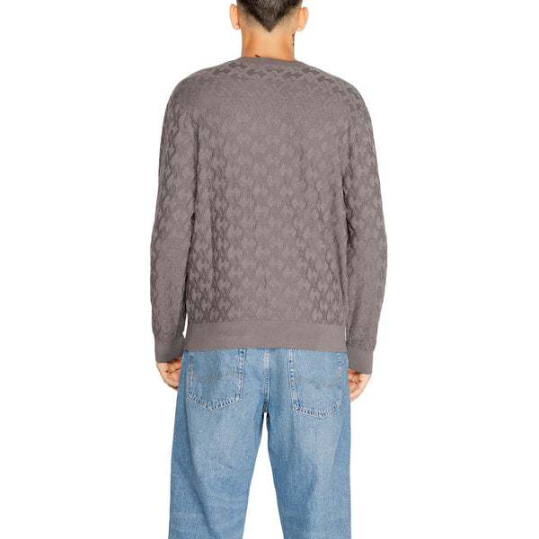Gray Viscose T-Shirt Armani Exchange