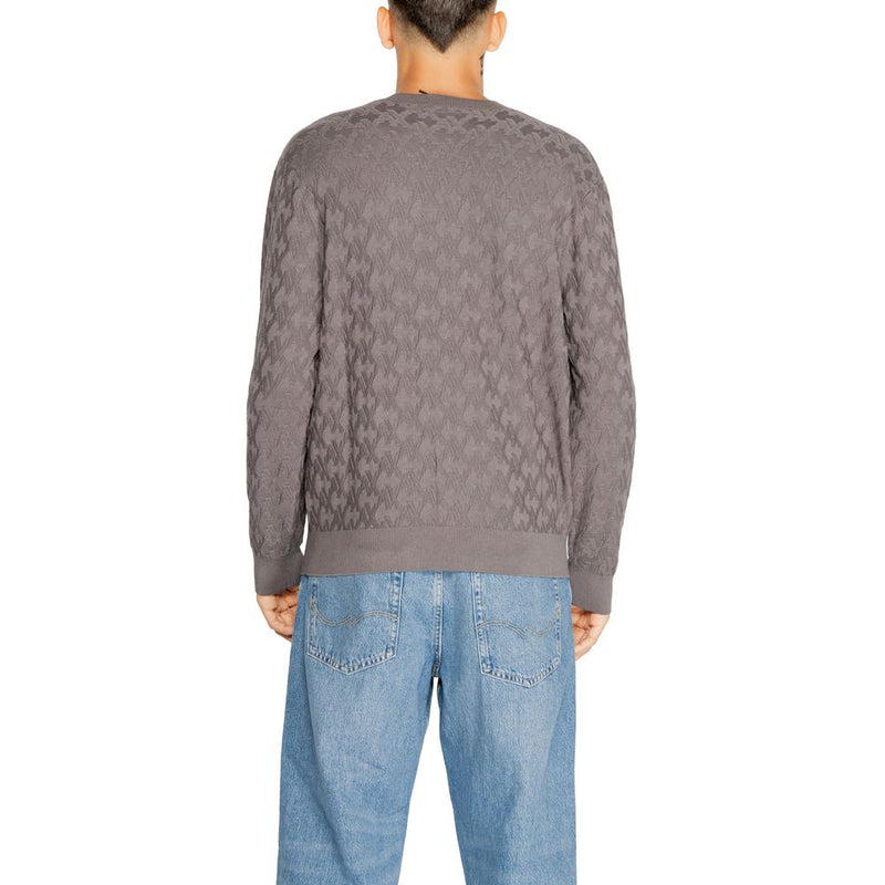 Gray Viscose T-Shirt Armani Exchange