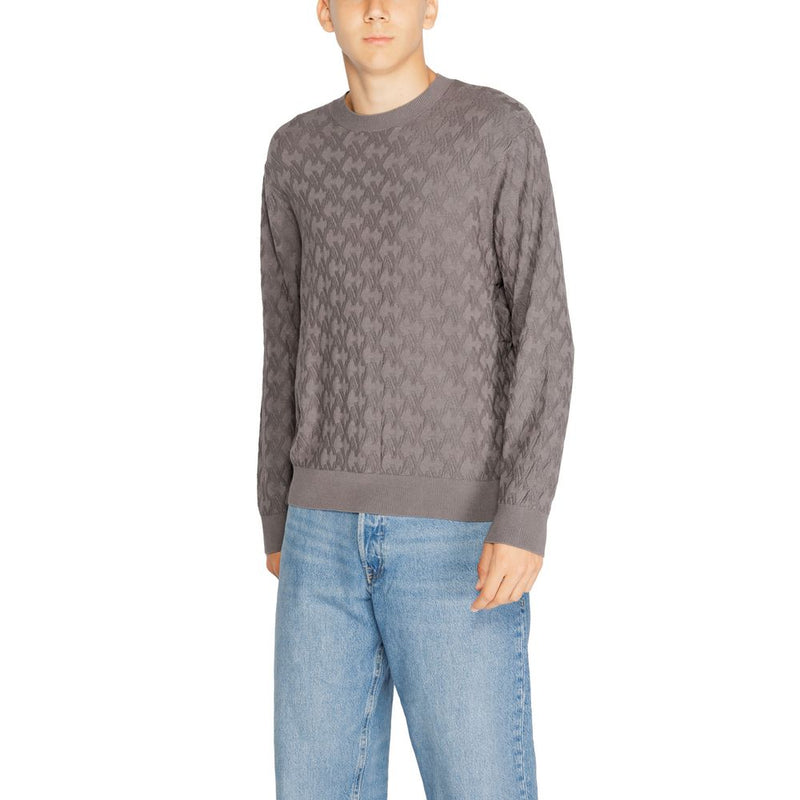 Gray Viscose T-Shirt Armani Exchange
