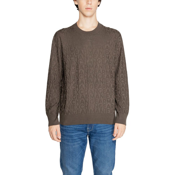 Green Viscose T-Shirt Armani Exchange