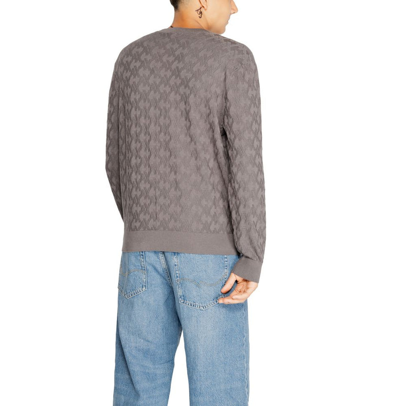 Gray Viscose T-Shirt Armani Exchange