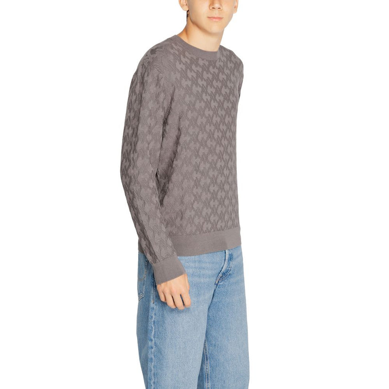 Gray Viscose T-Shirt Armani Exchange