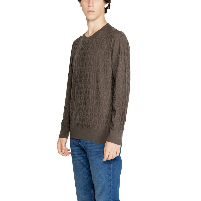 Green Viscose T-Shirt Armani Exchange