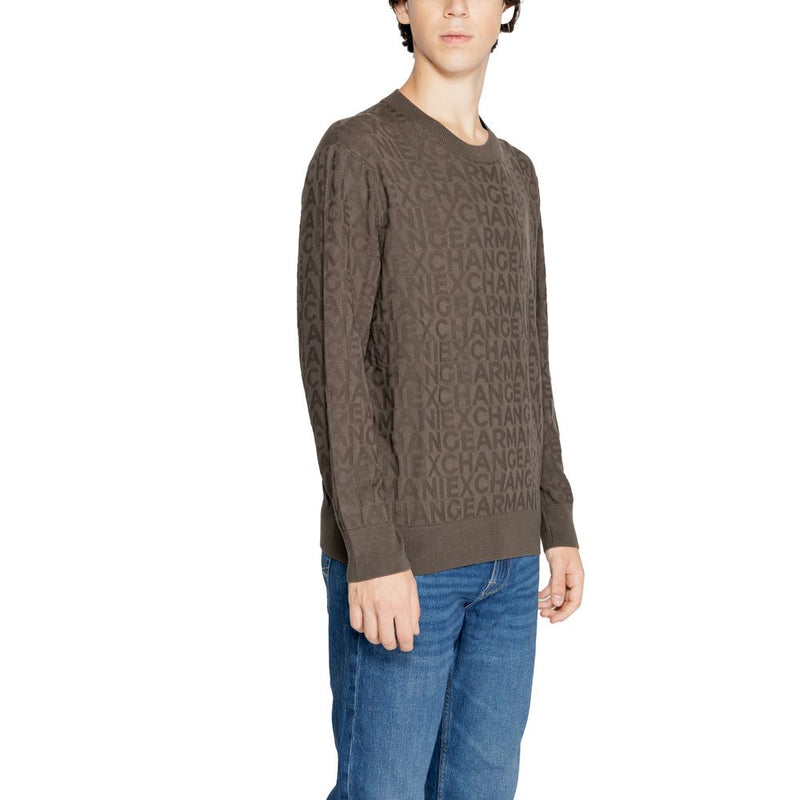 Green Viscose T-Shirt Armani Exchange