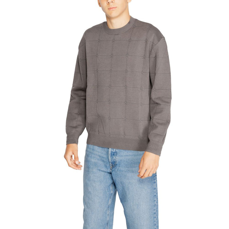 Gray Cotton T-Shirt Armani Exchange