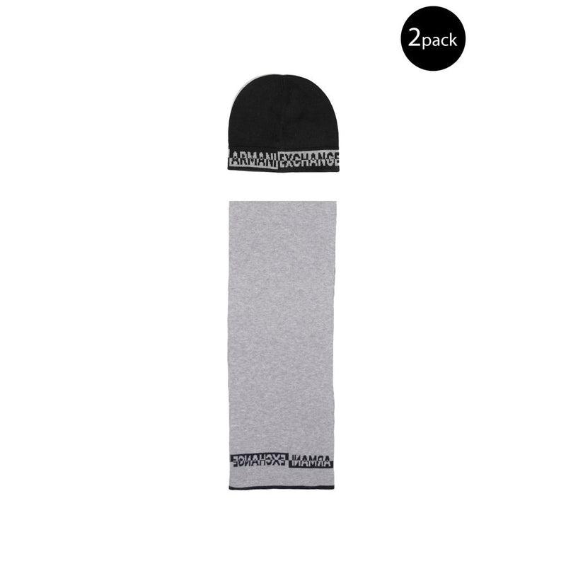 Black Polyamide Scarf Armani Exchange