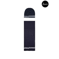 Blue Polyamide Scarf Armani Exchange