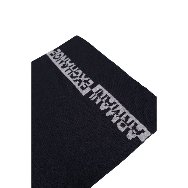 Blue Polyamide Scarf Armani Exchange