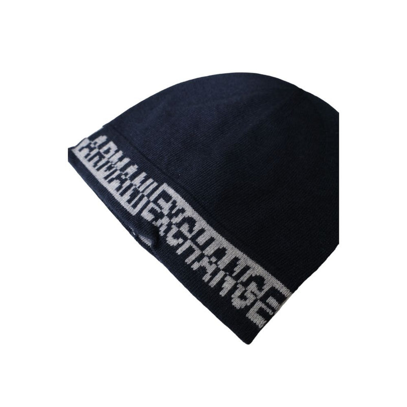 Blue Polyamide Scarf Armani Exchange