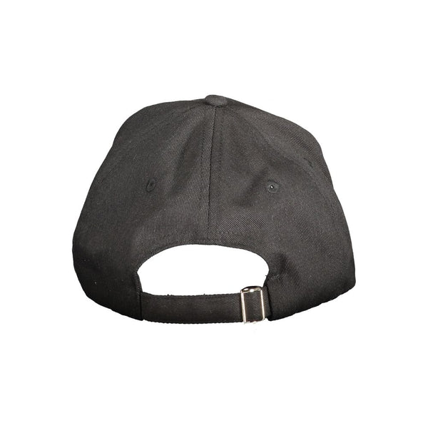 Black Cotton Hat Guess Jeans