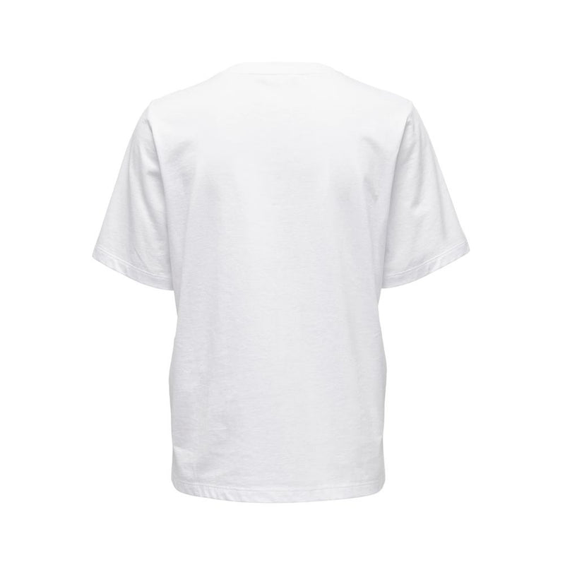 White Cotton Tops & T-Shirt Only