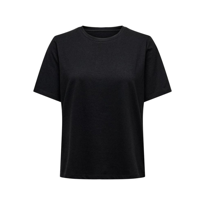 Black Cotton Tops & T-Shirt Only